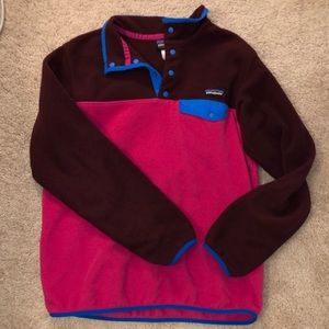 Patagonia snap t fleece pullover